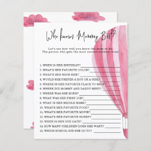 Hot air balloon - Who knows mommy best