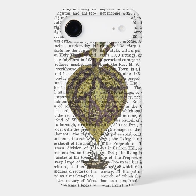 Hot Air Balloon Woman 1 Case-Mate iPhone Case (Back)