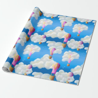 Hot air Balloon Wrapping Paper
