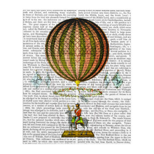 Hot Air Balloon Zephire Acrylic Print
