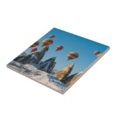 Hot Air Ballooning in Cappadocia Ceramic Tile | Zazzle