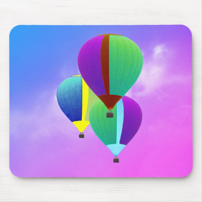 Hot-Air Ballooning Mouse Pad (Front)