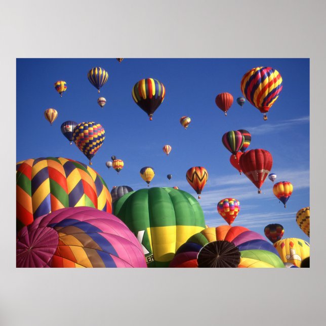 Hot Air Balloons Albuquerque - Photo Art Print (Front)