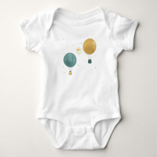 Hot Air Balloons Baby Bodysuit
