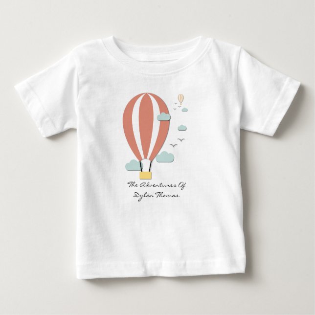 Hot Air Balloons Baby T-Shirt (Front)