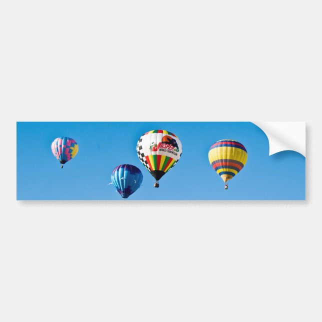 Hot Air Balloons Bumper Sticker (Front)