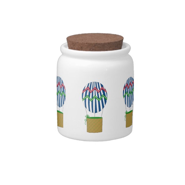 Hot Air Balloons Candy Jar (Right)