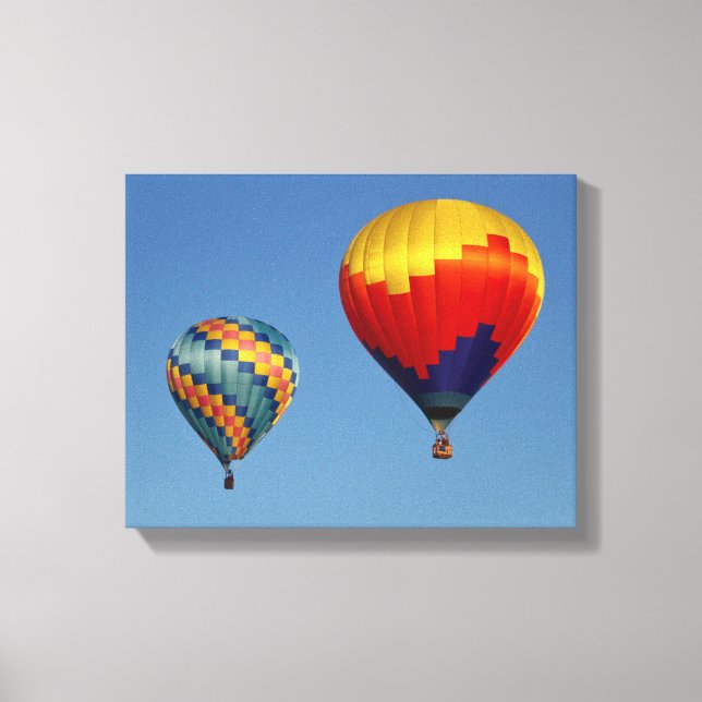 Hot Air Balloons Canvas Print (Front)