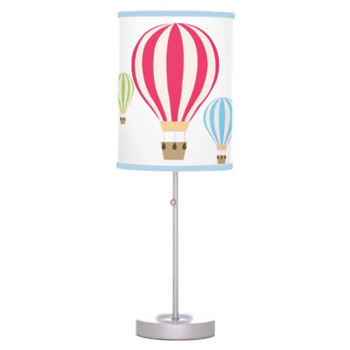 Hot Air Balloons Design Table Lamp