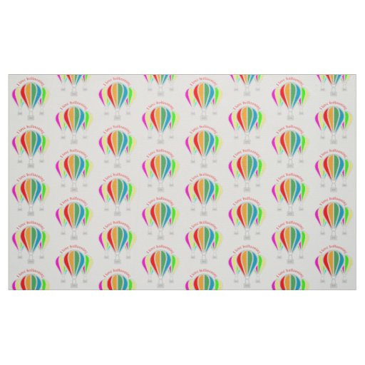 Hot air balloons fabric