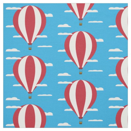 Hot Air Balloons Fabric