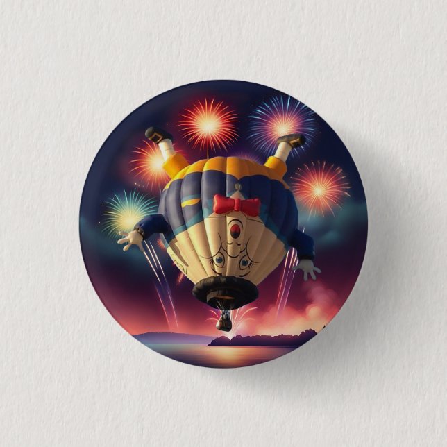 Hot Air Balloons Festival Lake Havasu Button (Front)