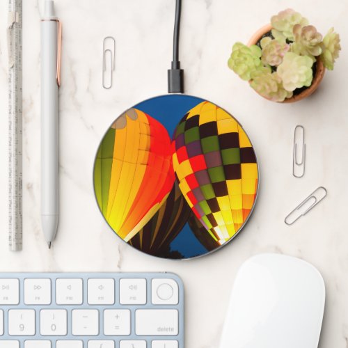 Hot Air Balloons Glow Wireless Charger