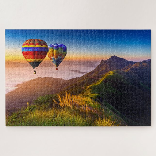 Hot Air Balloons  Jigsaw Puzzle (Horizontal)
