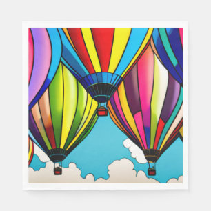 Hot Air Balloons Napkins