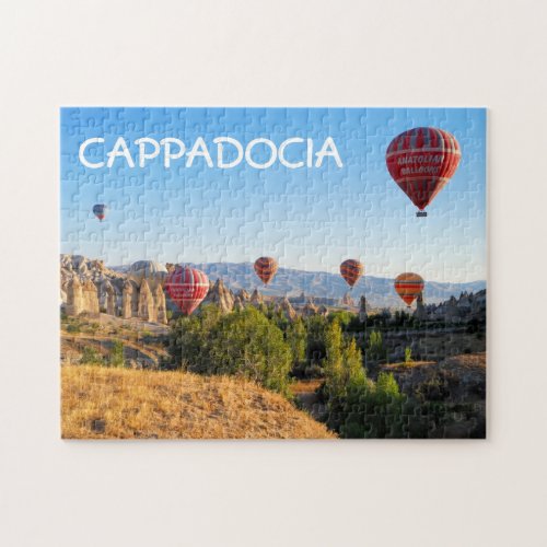 Hot air balloons over Cappadocia Jigsaw Puzzle