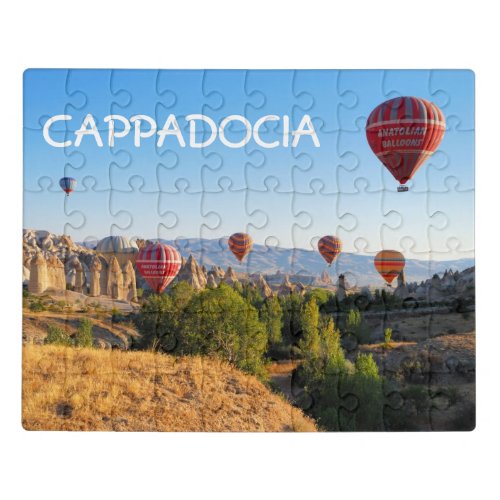 Hot air balloons over Cappadocia Jigsaw Puzzle