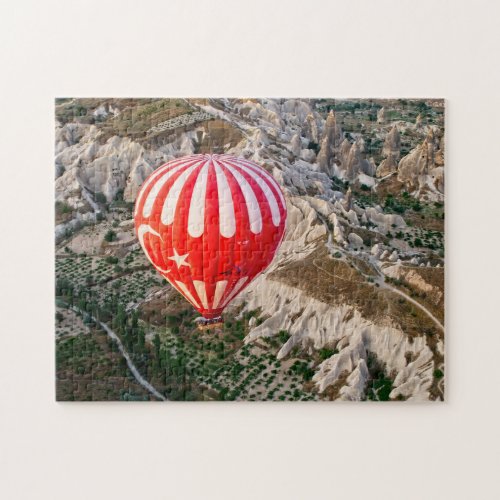 Hot air balloons over Cappadocia Jigsaw Puzzle