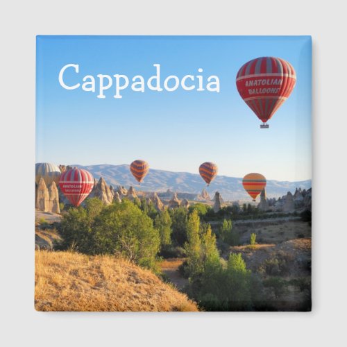 Hot air balloons over Cappadocia Magnet