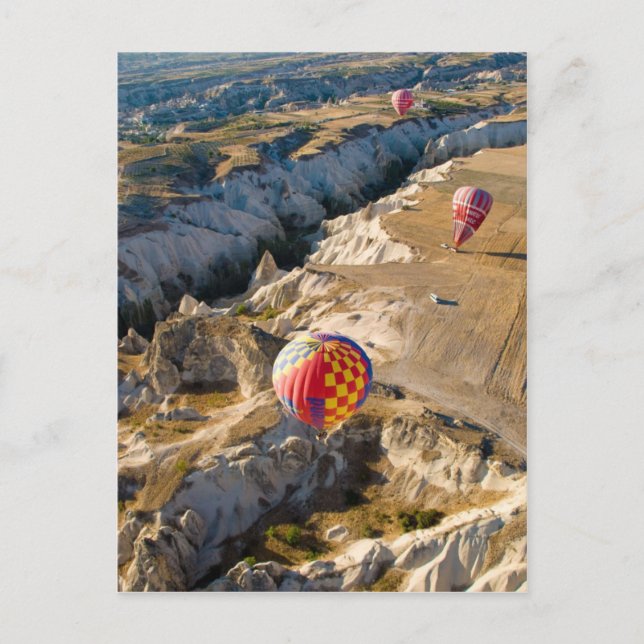 Hot air balloons over Cappadocia Postcard (Front)