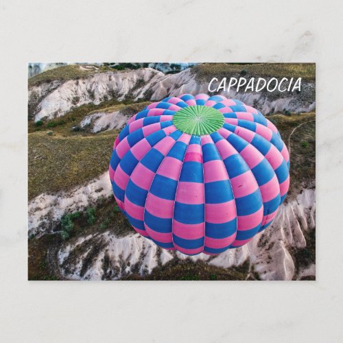 Hot air balloons over Cappadocia Postcard