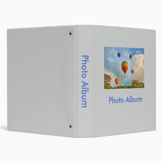 Hot Air Balloons Photo Album Binder