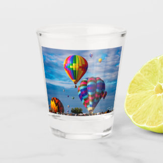 Hot Air Balloons Shot Glass