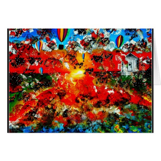 Hot Air Cards (Front Horizontal)