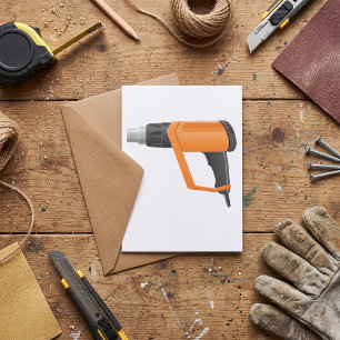 Hot Air Gun Invitations