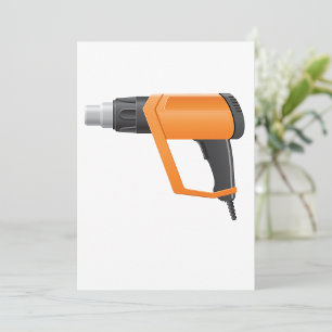 Hot Air Gun Invitations