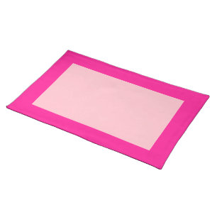 Hot and Carnation Pink Placemat