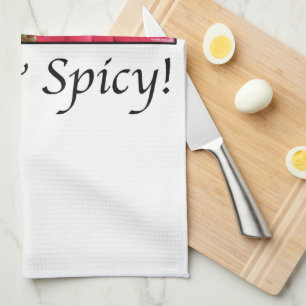 Hot and Spicy Red Peppers Towel