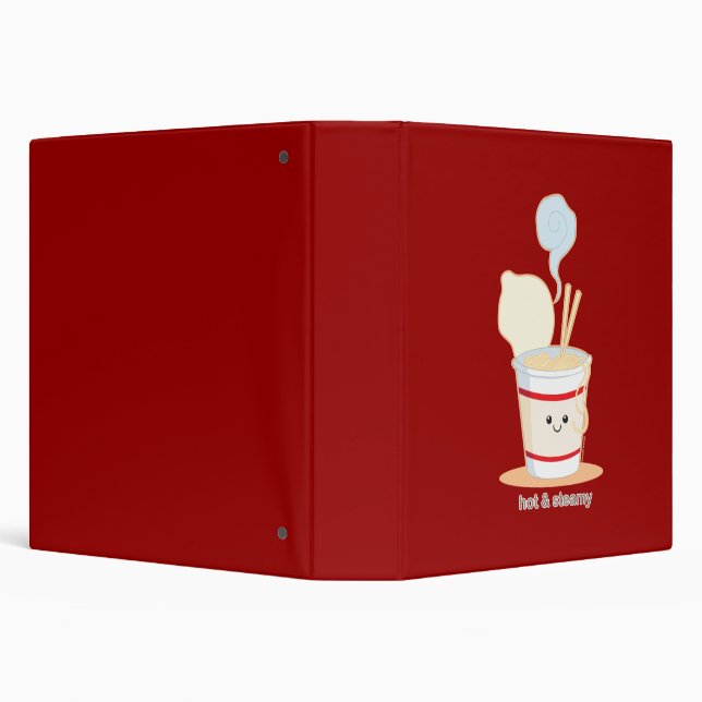 Hot and Steamy 3 Ring Binder (Background)