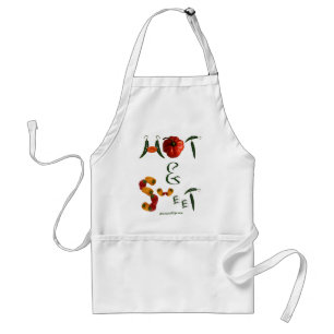 Hot and Sweet Adult Apron