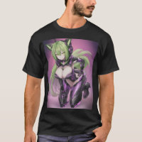 Hot  Anime Android Catgirl T-Shirt