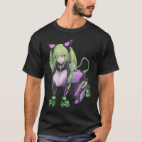 Hot Anime Catgirl T-Shirt