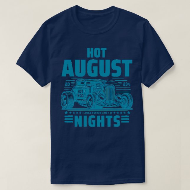 Hot August Nights Classic s T-Shirt (Design Front)