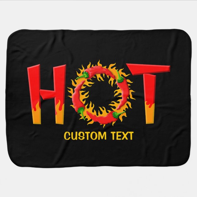HOT BABY BLANKET (Horizontal)