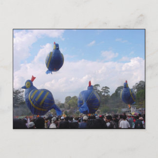Hot Balloon Festival Postcard