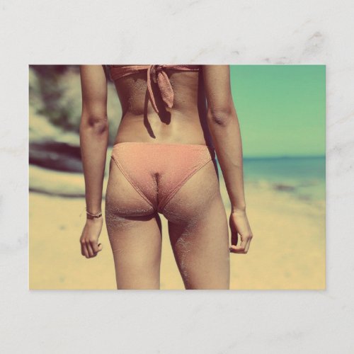 HOT  Bikini Girl  photo postcard