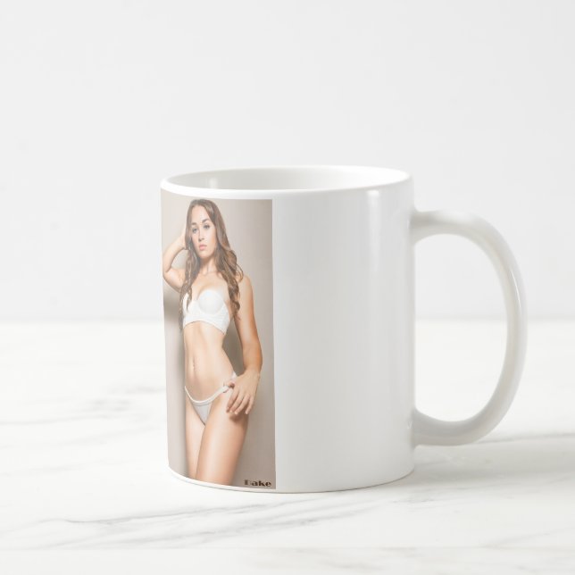 Hot bikini pinup girl coffee mug (Right)
