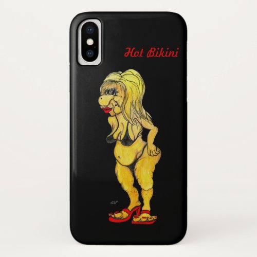 Hot Bikini _ The Next Top Model iPhone X Case
