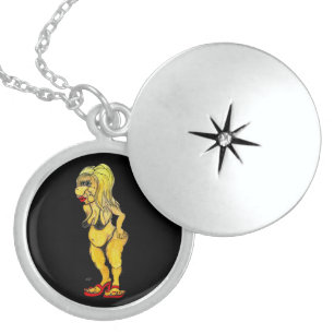 HOT Bikini - The next Topmodel Sterling Silver Necklace