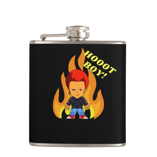 Hot boy flask