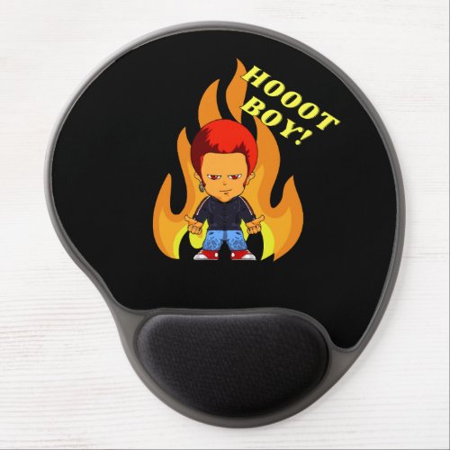 Hot boy gel mouse pad