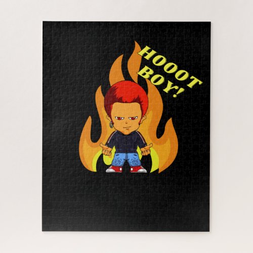 Hot boy jigsaw puzzle