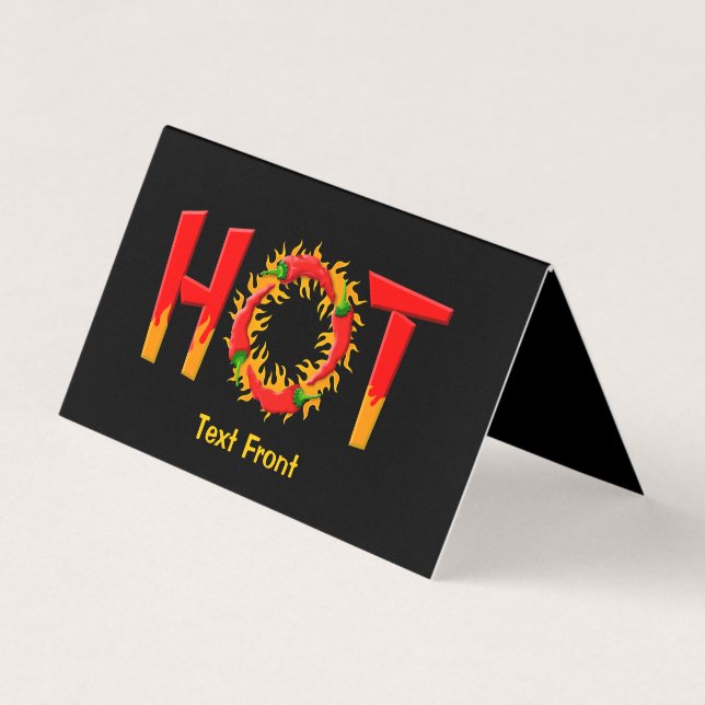 HOT BUSINESS CARD (Front)