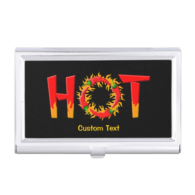HOT BUSINESS CARD CASE (Front)