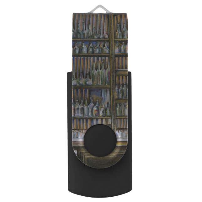 Hot, But not Moving Flash Drive (Back (Vertical))