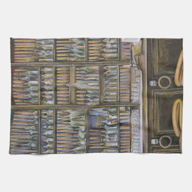 Hot, But not Moving Kitchen Towel (Horizontal)